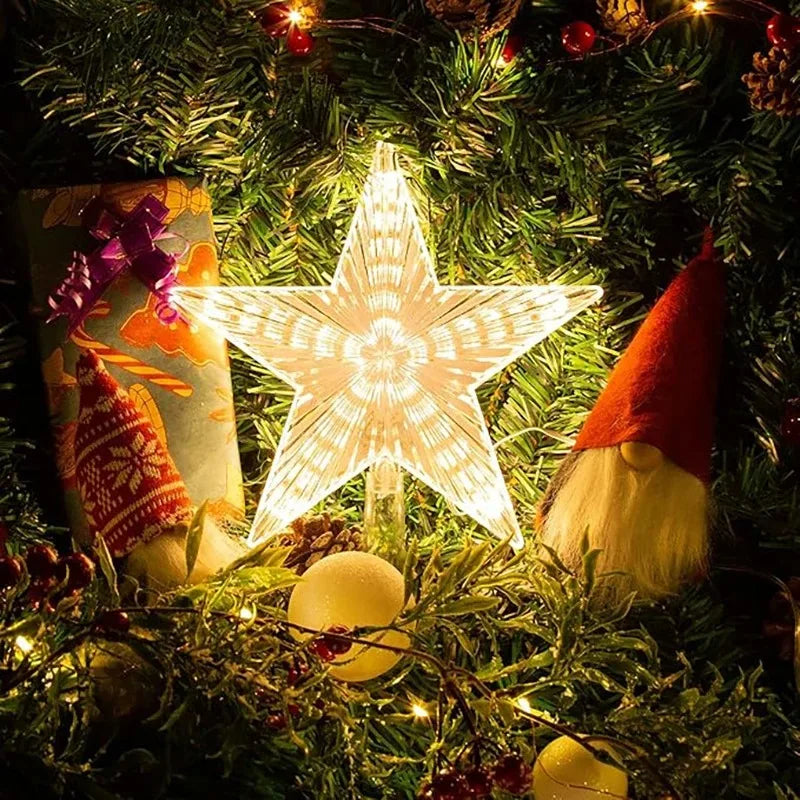 15cm Christmas Tree Decoration Stars