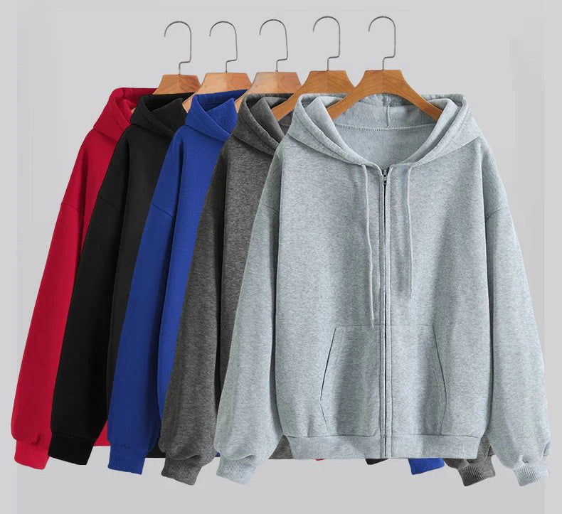 Classic Fleece Zip Up Sweatshirts