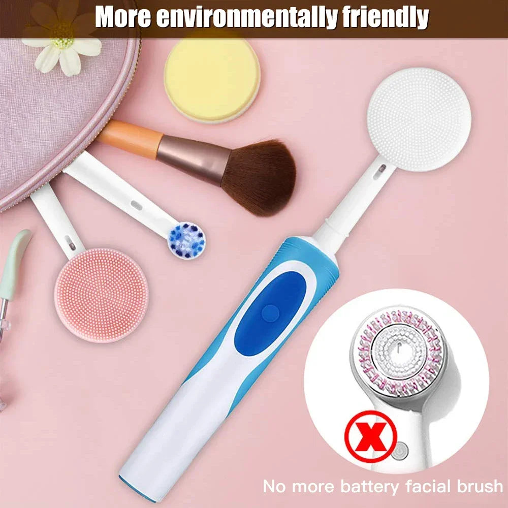 Toothbrush Handle Facial Massager