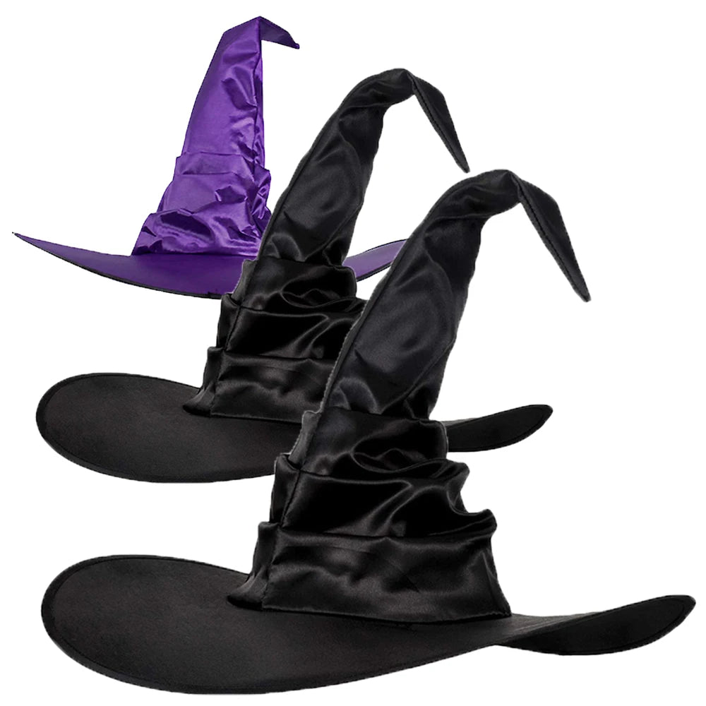 Halloween Witch Hat Black