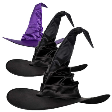 Halloween Witch Hat Black